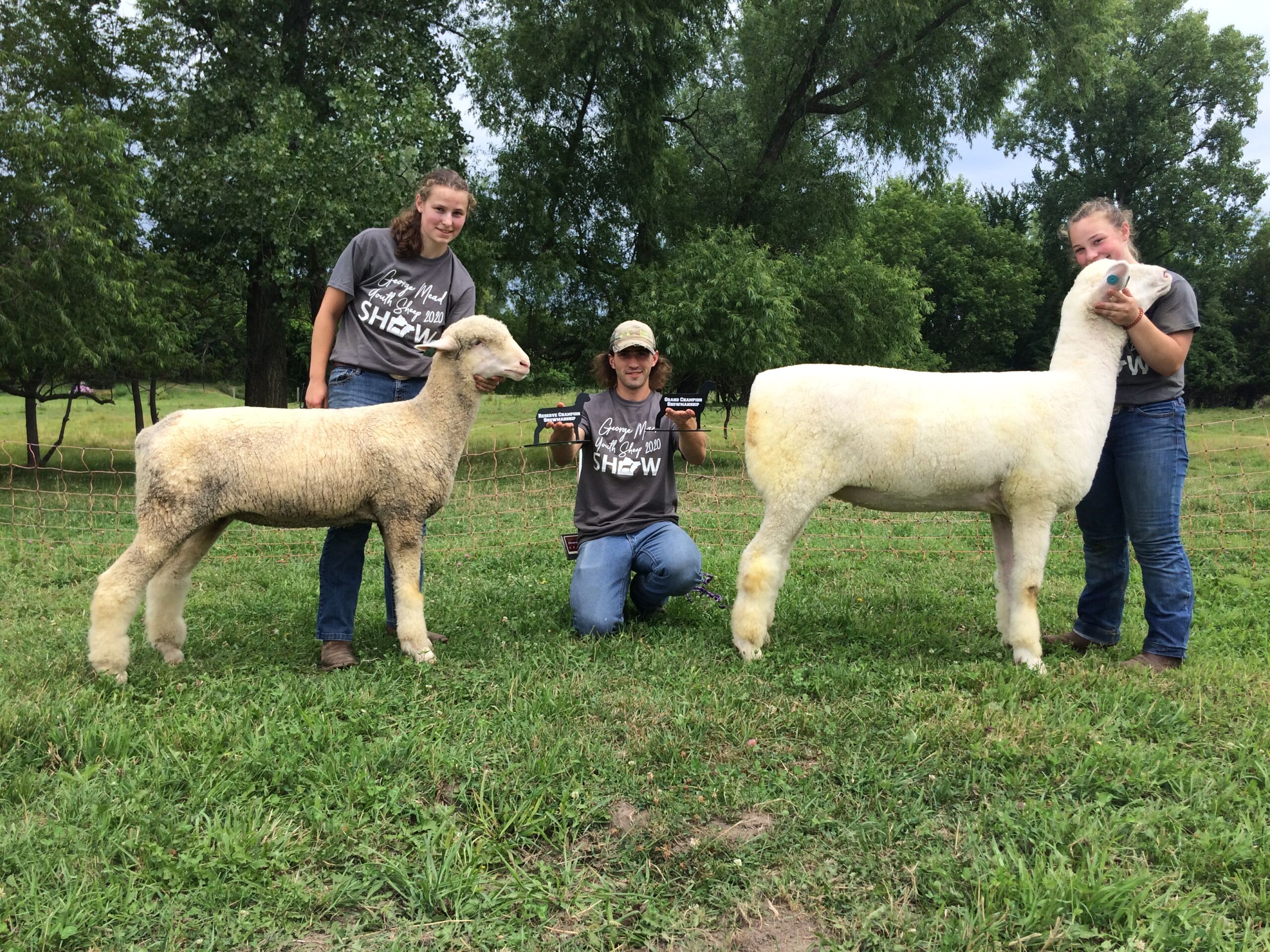 3 kids showmanship